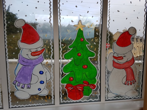Christmas Window Art 3